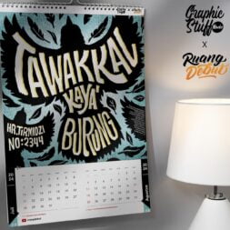 Kalender Seni Dekorasi Dinding