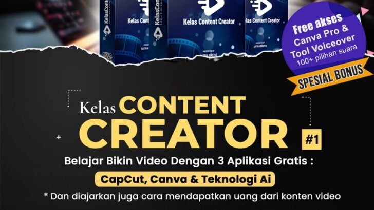Kursus Online Content Creator 2 Kelas Content Creator